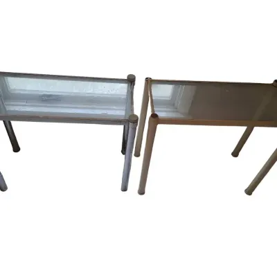TJ216 Glass Top Side Tables