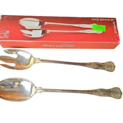 TJ208 EB Roger's Silver Plated Kings Set