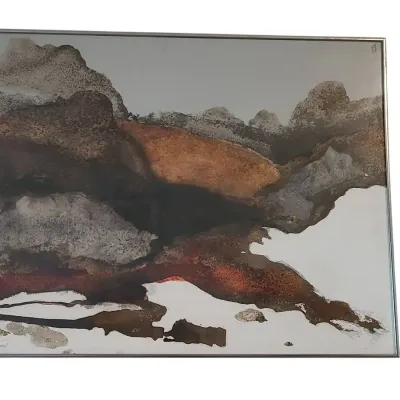TJ256 Abstract Canvas Artwork
