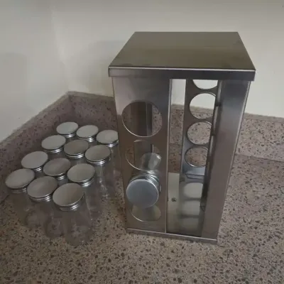 Crate and barrell spice rack