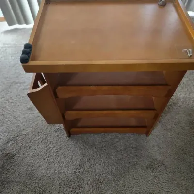 Oakridge deluxe rolling multipurpose table