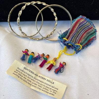 Sale Photo Thumbnail #476: Two bracelets marked .925. The other marked “Mexican”. Bracelets weigh 43.4 grams. See pictures