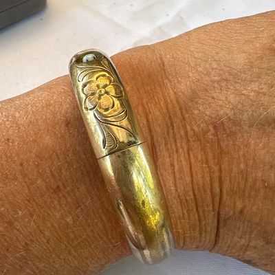 Sale Photo Thumbnail #491: Marked with W.M.C. Probably 12k gold plated