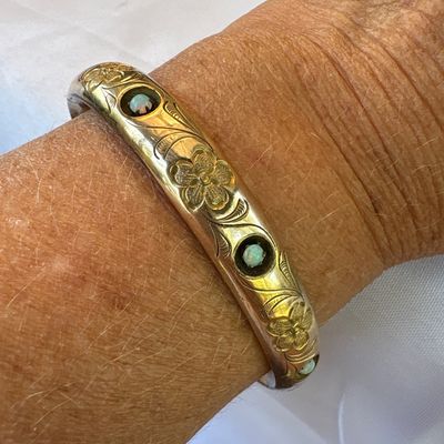 Sale Photo Thumbnail #489: Marked with W.M.C. Probably 12k gold plated