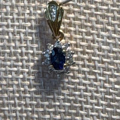 Sale Photo Thumbnail #192: Marked “750” for 18k gold. Total weight is 1.4 grams