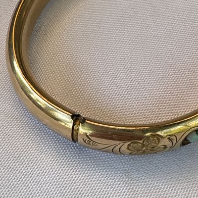 Sale Photo Thumbnail #493: Marked with W.M.C. Probably 12k gold plated