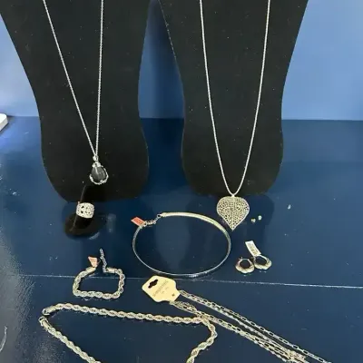 Silver-Tone Costume Jewelry Stunners!
