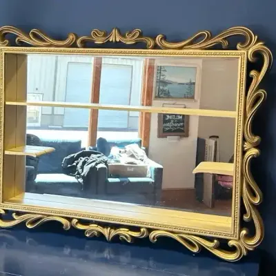 Don't Try Shadowboxing With This Shadowbox Mirror!