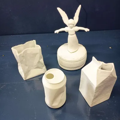 An Angel To Watch Over Three Rosenthal Pieces 