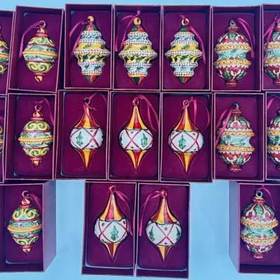 Villeroy & Boch Christmas Ornaments Porcelain Holiday Decor Lot