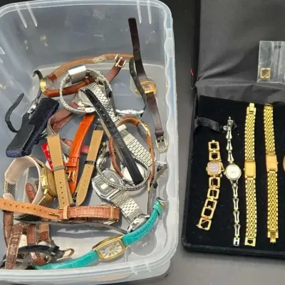 Watch Lot Mixed Wristwatches Pocket Watch Assortment