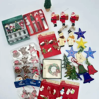 Boston Warehouse Christmas Spreaders Ornaments Lot