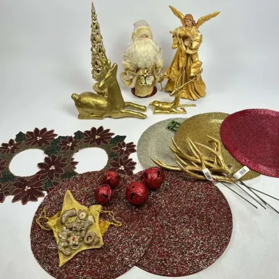 Woodbridge Designs Christmas Decor Lot