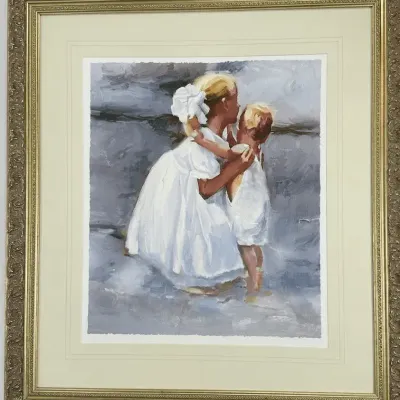 Nancy Seamons Crookston OPAM Framed Impressionist Oil Painting