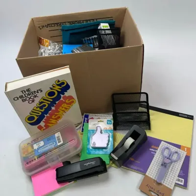 Office Supplies Lot School Supplies Bundle Book