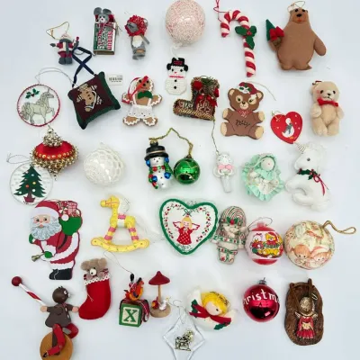 Christmas Ornament Lot