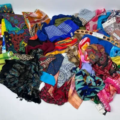 Scarf & Neck Scarf Lot Mixed Print Fashion Scarves Wraps Accessories