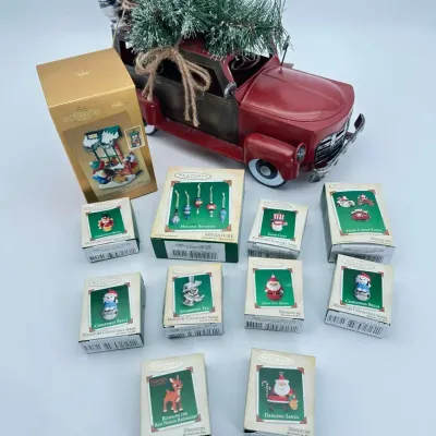Hallmark Keepsake Miniature Christmas Ornaments Lot