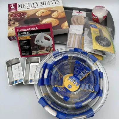 Hamilton Beach Duralex Pyrex Bakeware Set Kitchen Lot