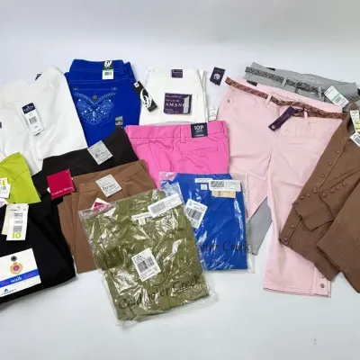 NWT Women's Clothing Lot – Pants, Shorts & Jeans Mixed Brands