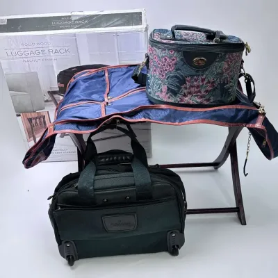 Travel Luggage & Travel Accessories Lot Ricardo Suitcase Luggage Rack Bags