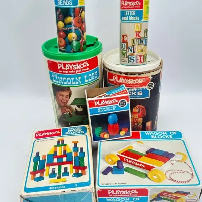 Playskool Stacking Barrels Classic Toy