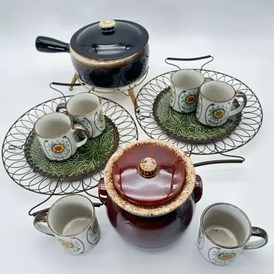 Hull Oven Proof USA Ceramic Cookware Set