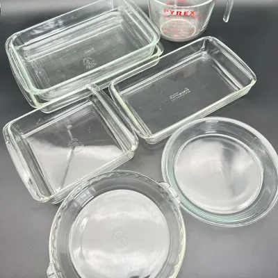 Pyrex Clear Glass Bakeware