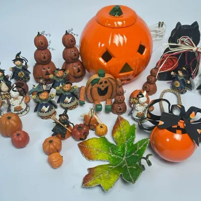 Halloween Fall Decor Lot