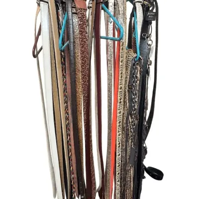 Women's Belt Lot Genuine Leather Fashion Belts Mixed Styles