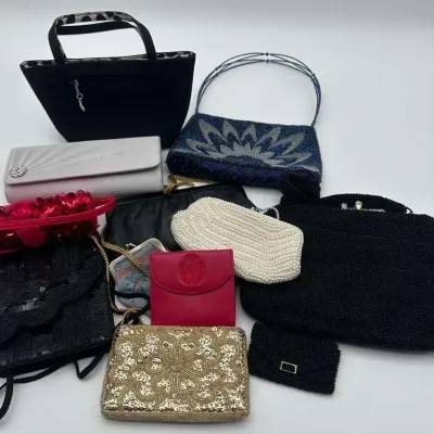 Evening Bag Lot Beaded Clutches Sequin