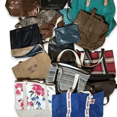 Tote Bag Lot Assortment Handbags Shoulder Bags Carryalls