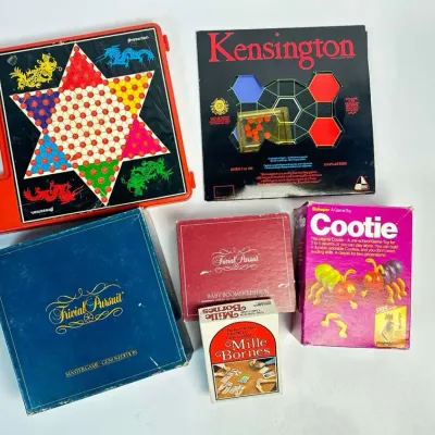 Trivial Pursuit Cootie Game Lot