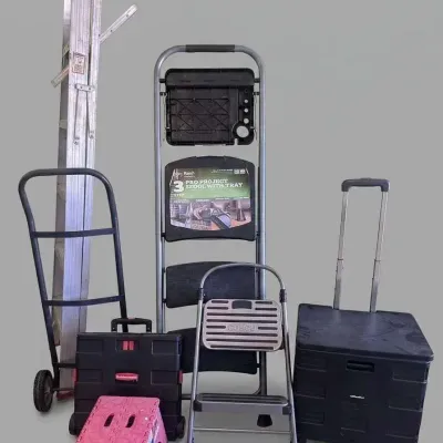 OfficeMax Rolling Utility Crate Collapsible Rolling Cart Box Heavy Duty