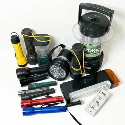 Flashlight Lot Assortment LED Handheld Torches