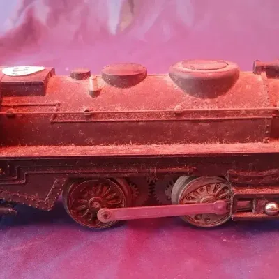 Vintage O Gauge Steam Locomotive No. 666 – Die-Cast 