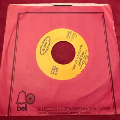 Johnny Nash I Can See Clearly Now / How Good It Is 1972 Epic 5-10902 45 RPM