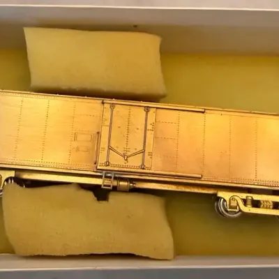 Alco Models HO Brass New York Central NYC Milk Refrigerator Car X-119 w/ Original Box