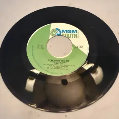 Vintage 1973 Sami Jo “Tell Me a Lie” MGM South Records 45 RPM Country Vinyl S 7029