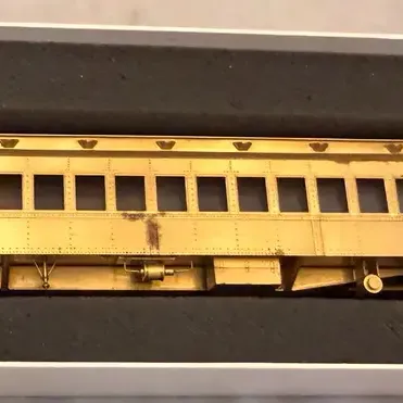 SOHO HO Brass New York Central “Atlantic Shore” Buffet-Lounge Passenger Car #1604 w/ Box