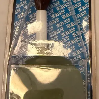 NOS KALT Large Blower Brush Camera Lens Cleaning Tool Sealed Vintage Accessory