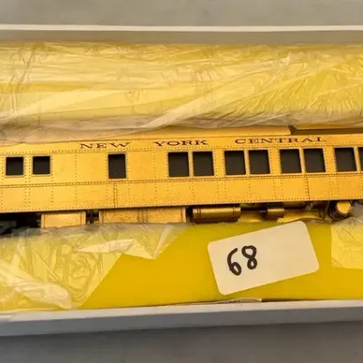 Great Brass Fleet HO Scale Brass New York Central “Bay Series” 22 Roomette Sleeper – Original Box