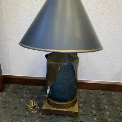 Brass Leaf Lamp #1