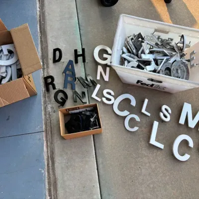 Metal Letters