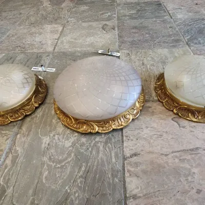 Brassy Ceiling Fixtures