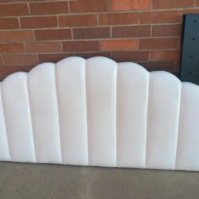 White Queen Headboard 