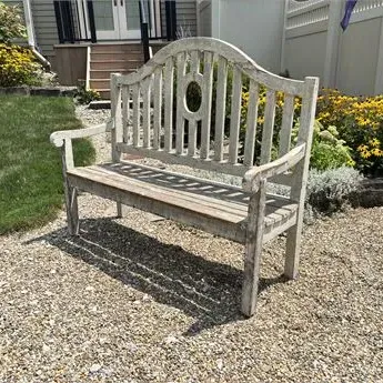 Vintage garden bench