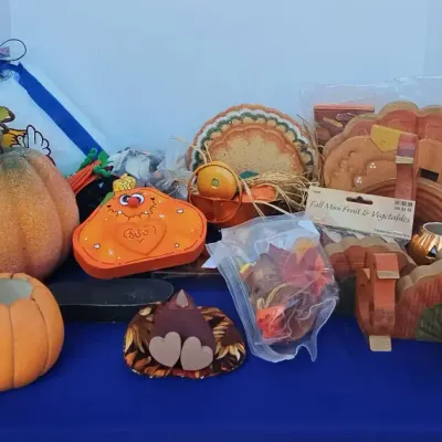 Fall Forward - Holiday Decoration - Various Halloween, Thanksgiving, Turkeys, Black Cat