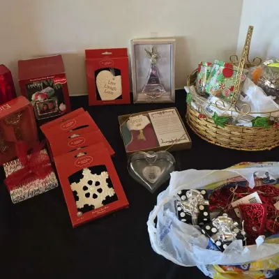 Christmas Ornaments - Angels, Snowflakes, Santa, Many New In Package