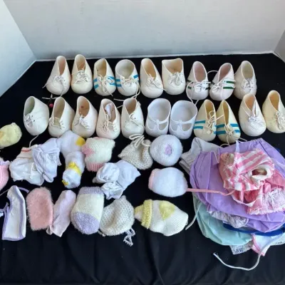 Cabage Patch Kids Doll Accessories - Shoes, Socks, Collectible, Clothing, 